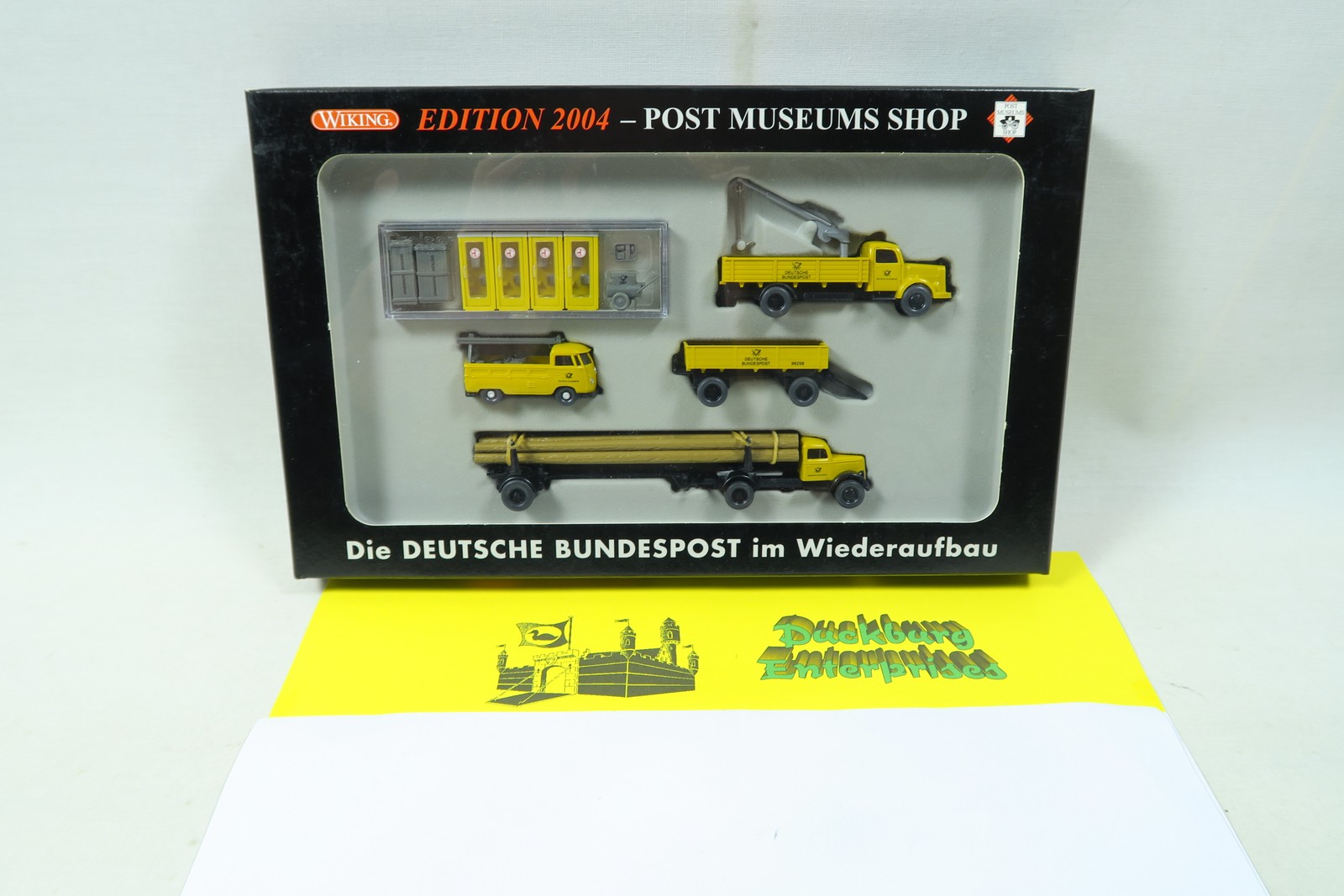 Wiking PMS 80-08 Edition 2004 Bundespost im Wiederaufbau Set in OVP 1:87 185271 Wiking PMS 80-08 Edition 2004 Bundespost im Wiederaufbau Set in OVP 1:87 185271