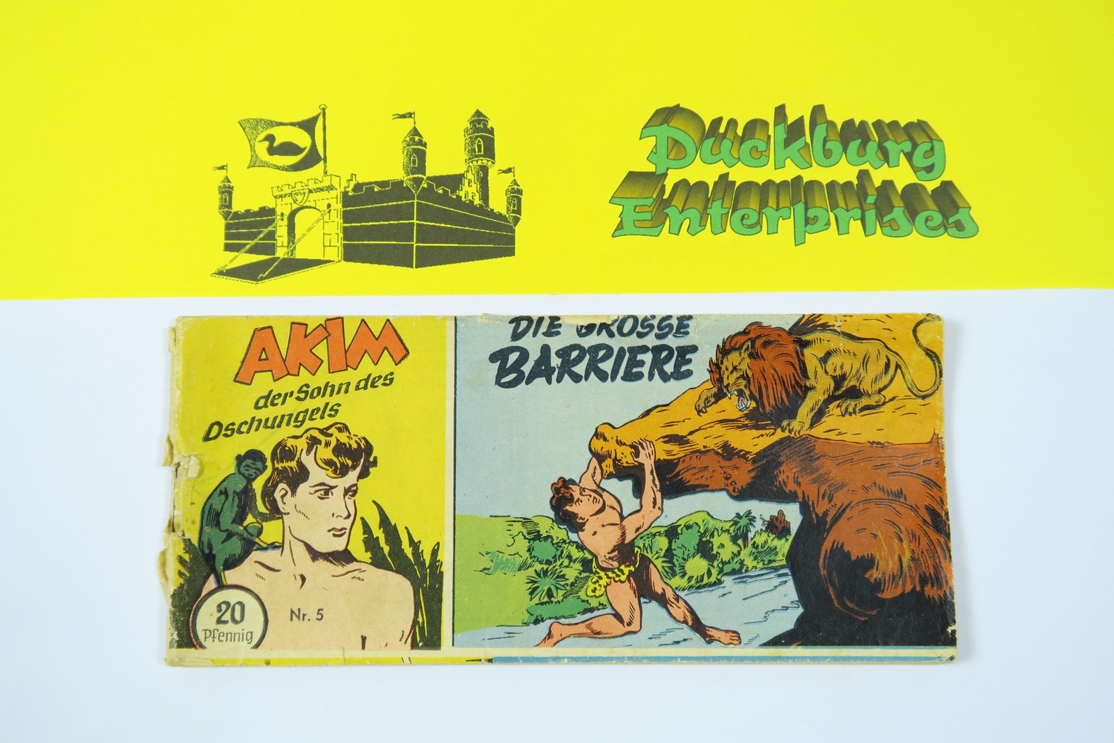 AKIM  Sohn des Dschungels Nr.  5  Lehning Piccolo im Zustand (3-4). 153001 AKIM  Sohn des Dschungels Nr.  5  Lehning Piccolo im Zustand (3-4). 153001