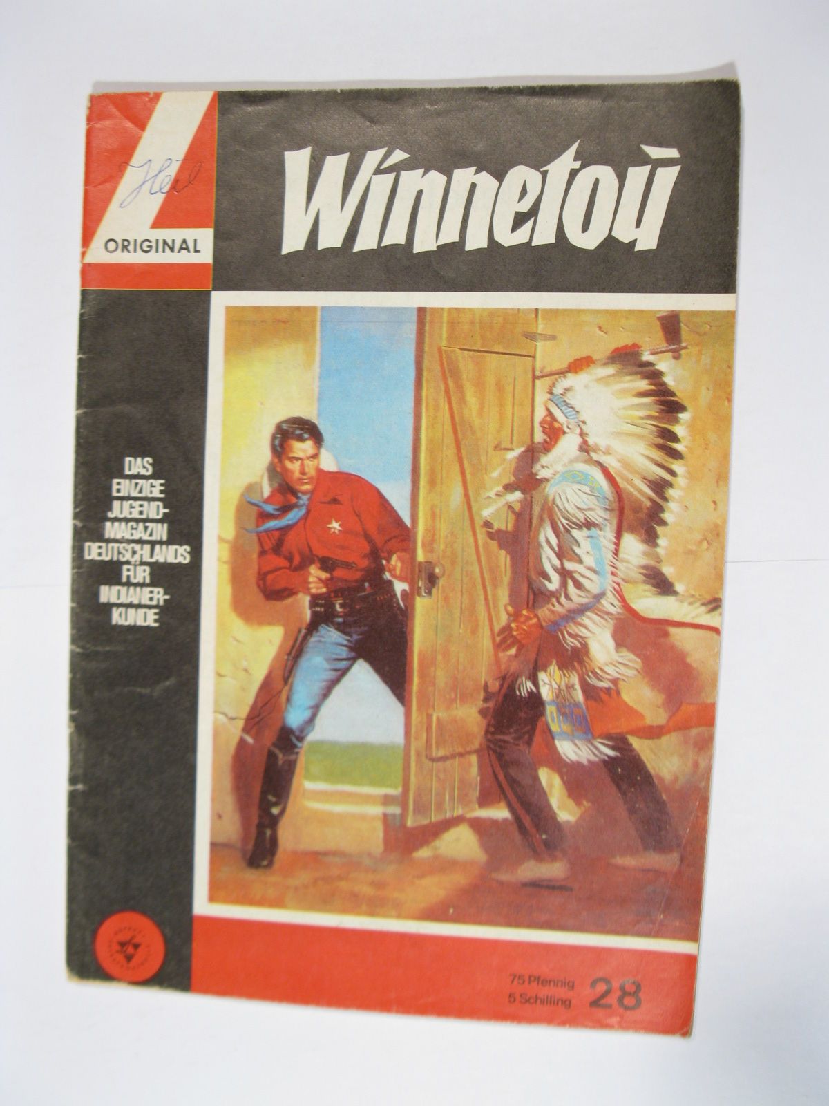 Winnetou 28 Lehning (Karl May) im Zustand (2). 92621 Winnetou 28 Lehning (Karl May) im Zustand (2). 92621
