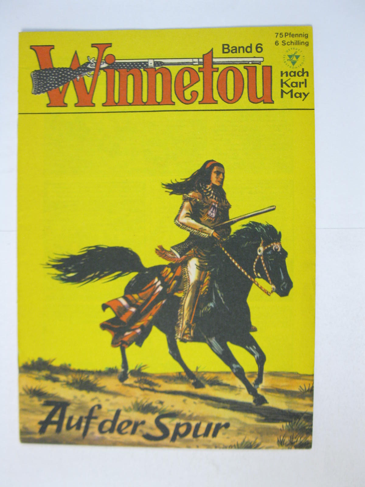 Karl May 6 Lehning Vlg. (Winnetou) von H. Nickel im Z (1). 128365 Karl May 6 Lehning Vlg. (Winnetou) von H. Nickel im Z (1). 128365