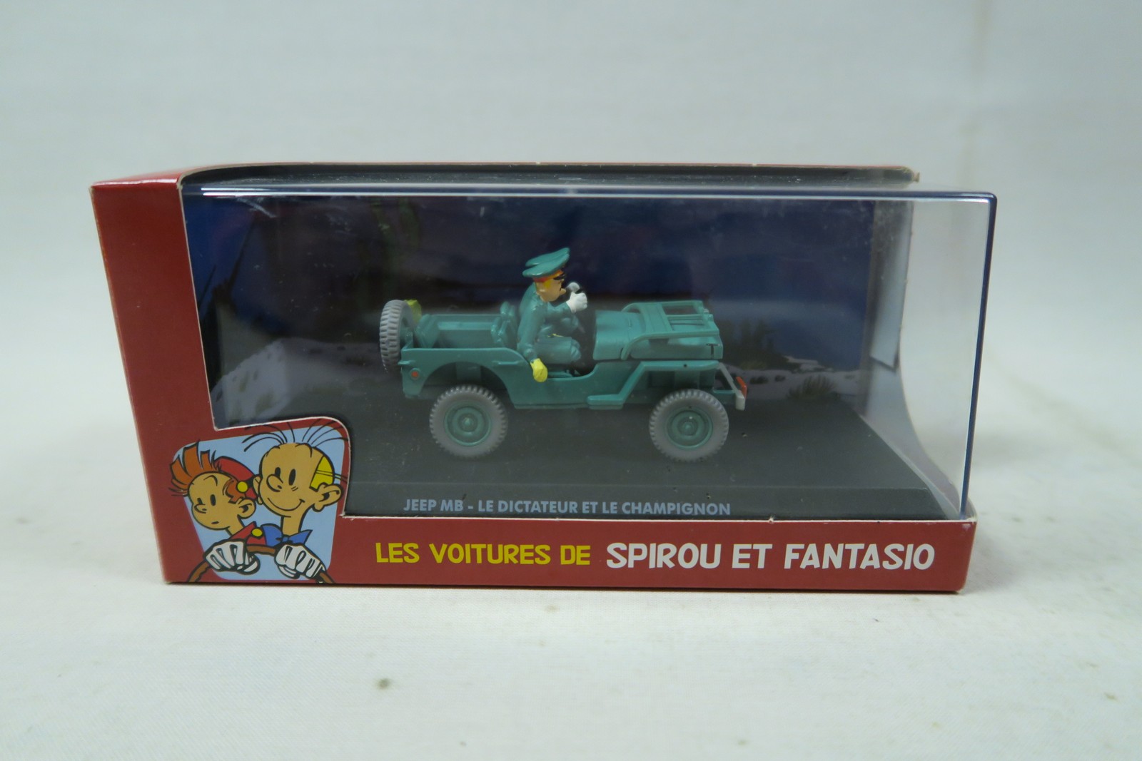 Spirou + Fantasio Auto Jeep MB aus Champignons für den Diktator 149545 Spirou + Fantasio Auto Jeep MB aus Champignons für den Diktator 149545