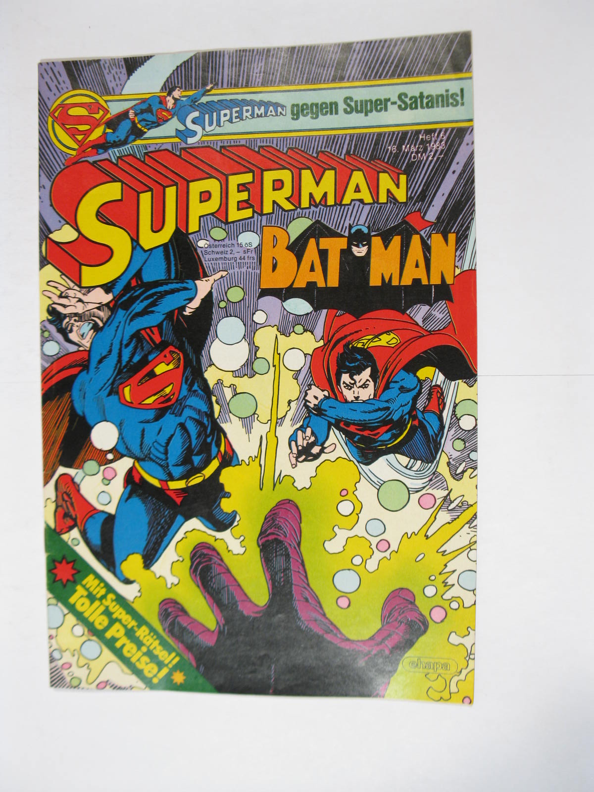 Superman Comic 1983/ 6  Ehapa im Zustand (1). 114311