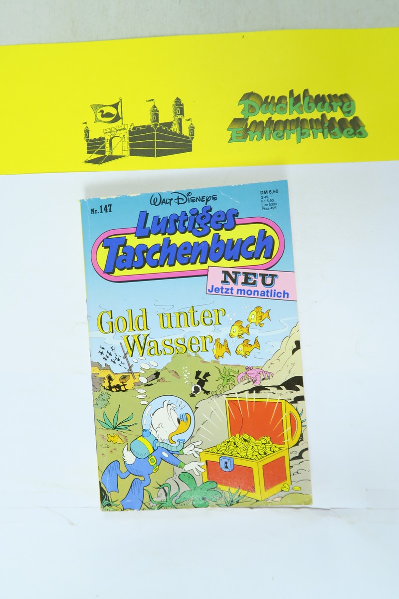 Donald Duck Lustiges Taschenbuch LTB Nr.147 ERSTAUFLAGE Ehapa (1-2/2). 153959 Donald Duck Lustiges Taschenbuch LTB Nr.147 ERSTAUFLAGE Ehapa (1-2/2). 153959