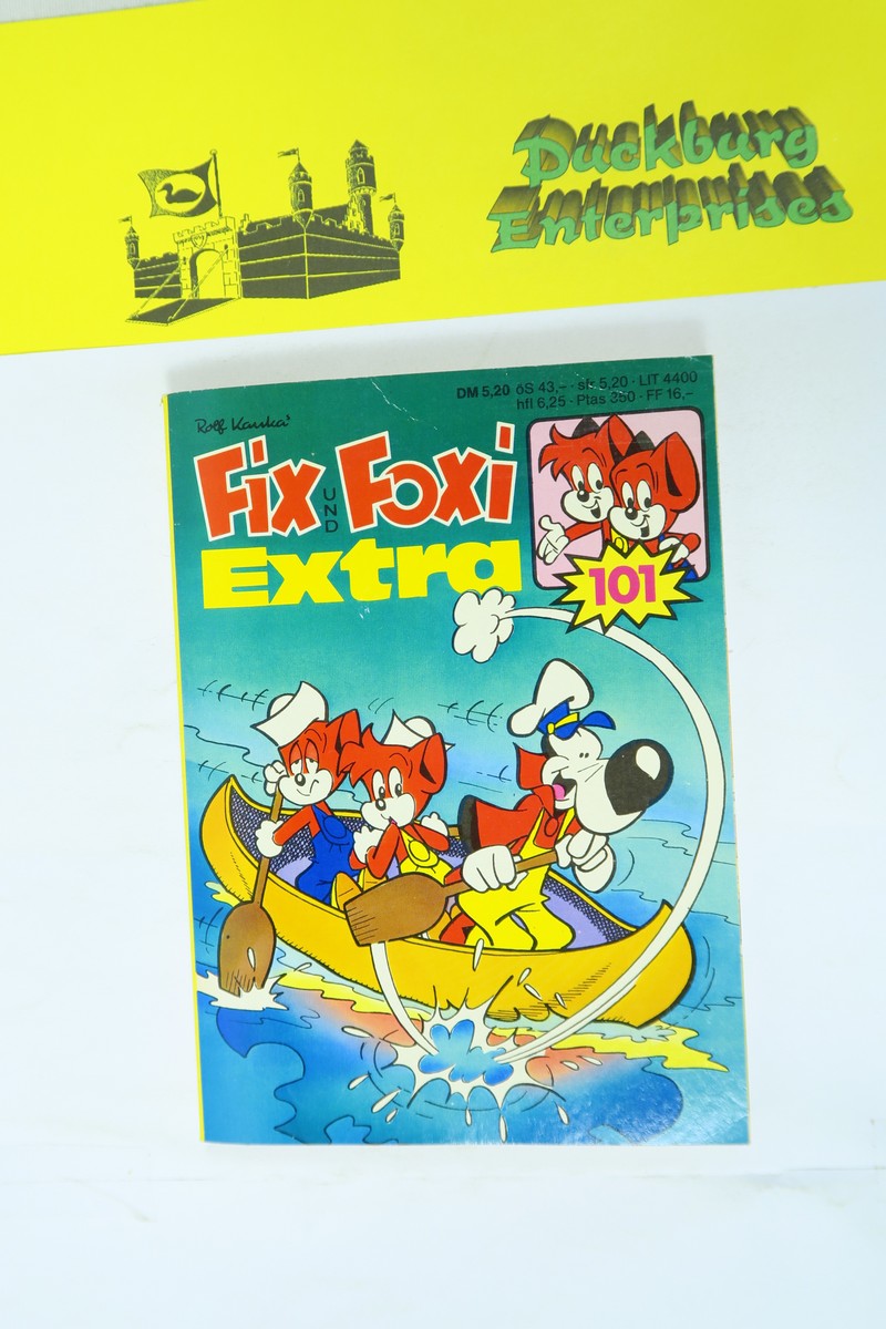 Fix und Foxi Extra Taschenbuch Nr.101  Kauka Gevacur Verlag im Z (1/1-2). 156225