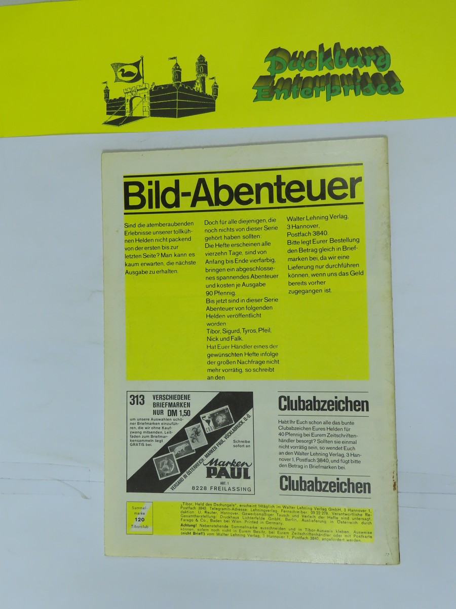 Tibor Großband  Nr.  120  Lehning im Zustand (2 NZ ). 158627