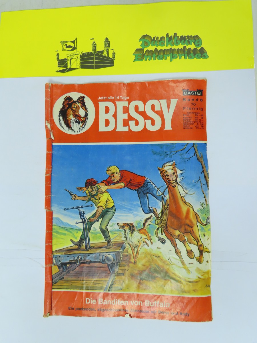 Bessy Comic-Heft Nr. 6 Bastei im Zustand (4). 171325 Bessy Comic-Heft Nr. 6 Bastei im Zustand (4). 171325