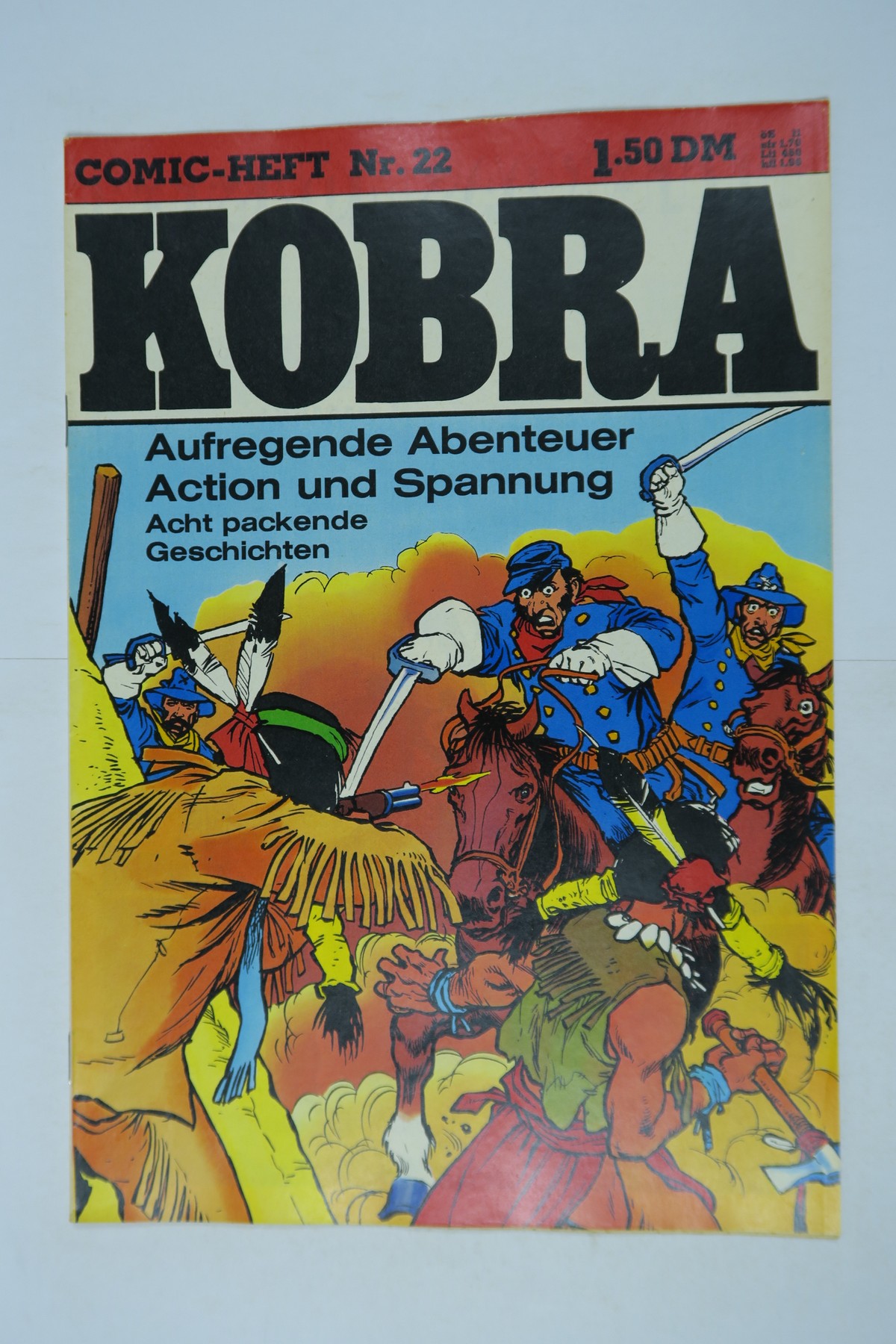 Kobra Comic 1976/22   Gevacur im Zustand (1). 140691