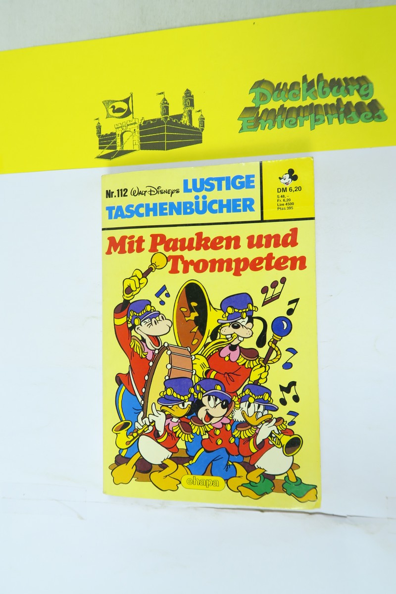 Donald Duck Lustiges Taschenbuch LTB Nr.112 ERSTAUFLAGE Ehapa (1-2). 153897 Donald Duck Lustiges Taschenbuch LTB Nr.112 ERSTAUFLAGE Ehapa (1-2). 153897