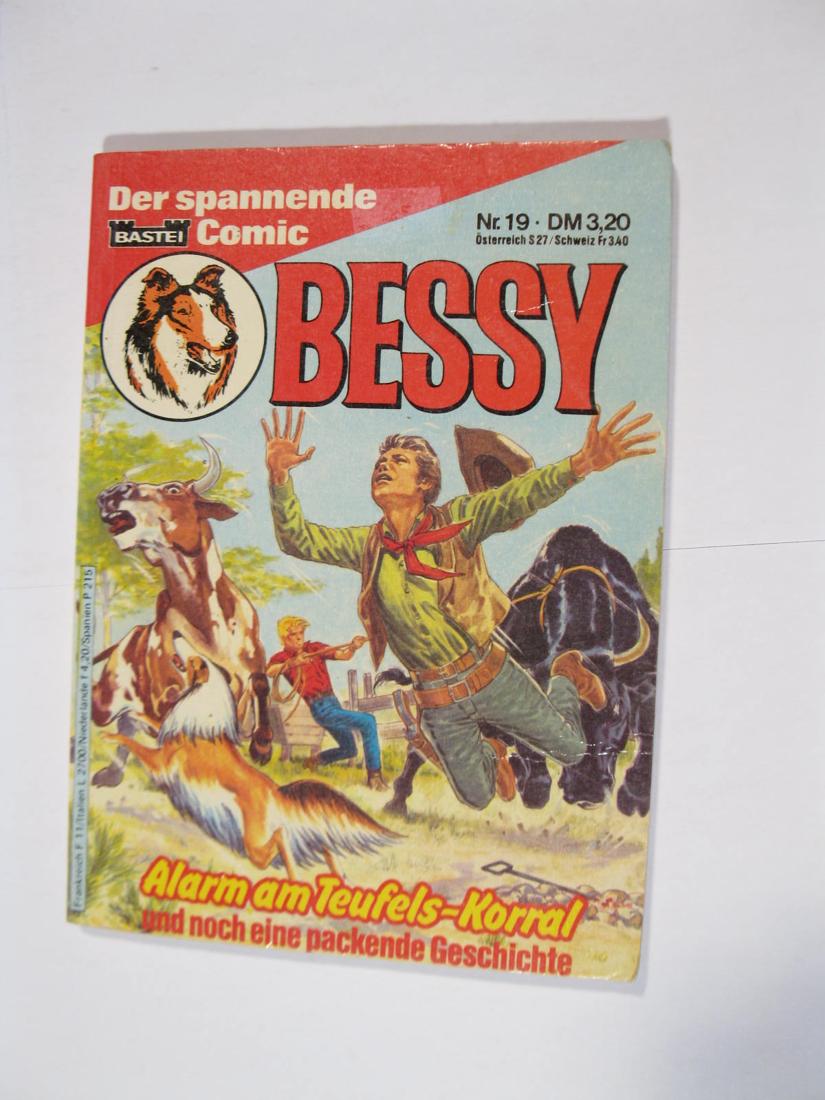 Bessy Taschenbuch 100 Seiten Nr. 19 Bastei im Zustand (1-2). 100271 Bessy Taschenbuch 100 Seiten Nr. 19 Bastei im Zustand (1-2). 100271