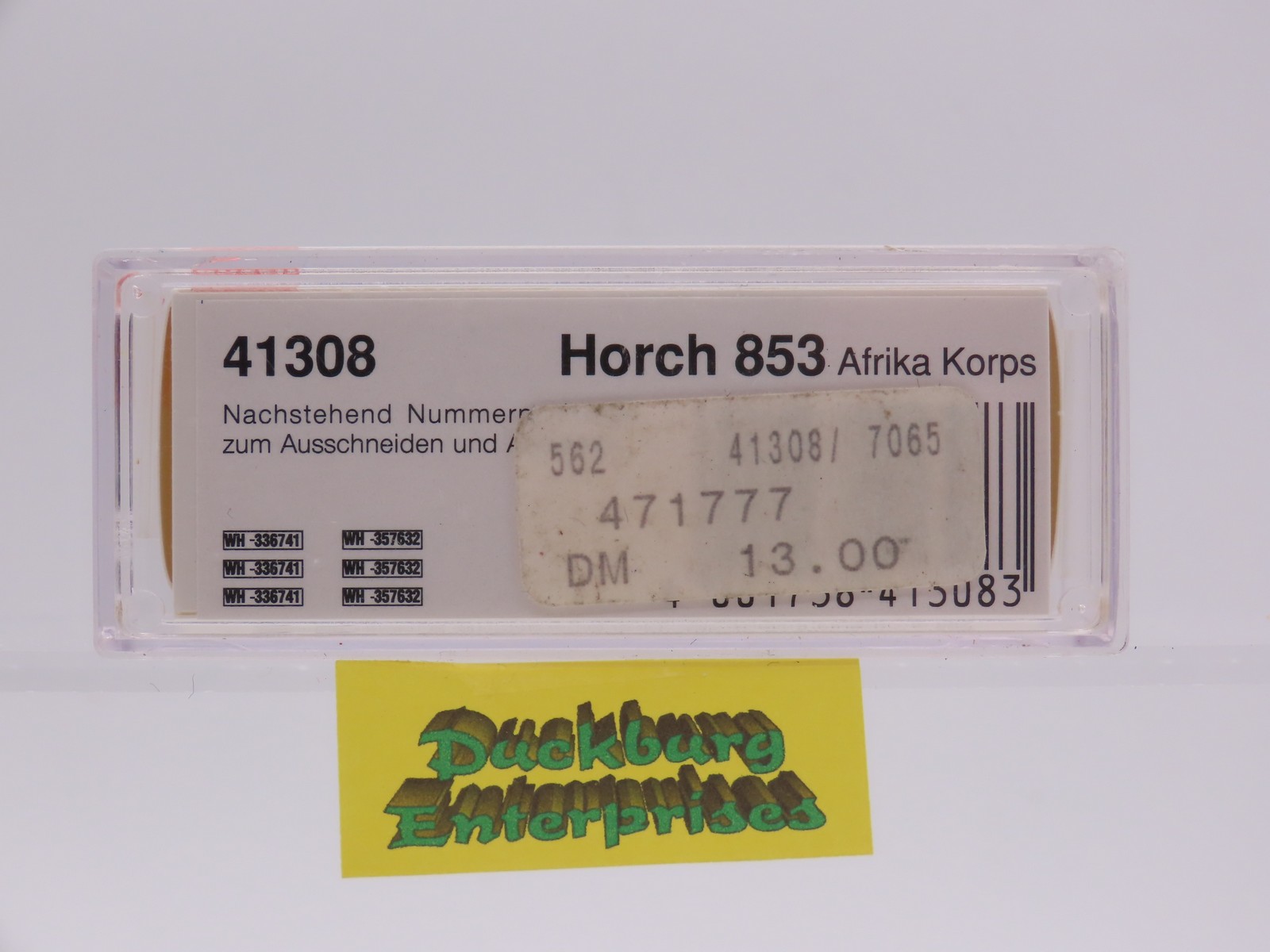 Busch 41308 Horch 853 Afrika Korps sandfarben in OVP 1:87 187729