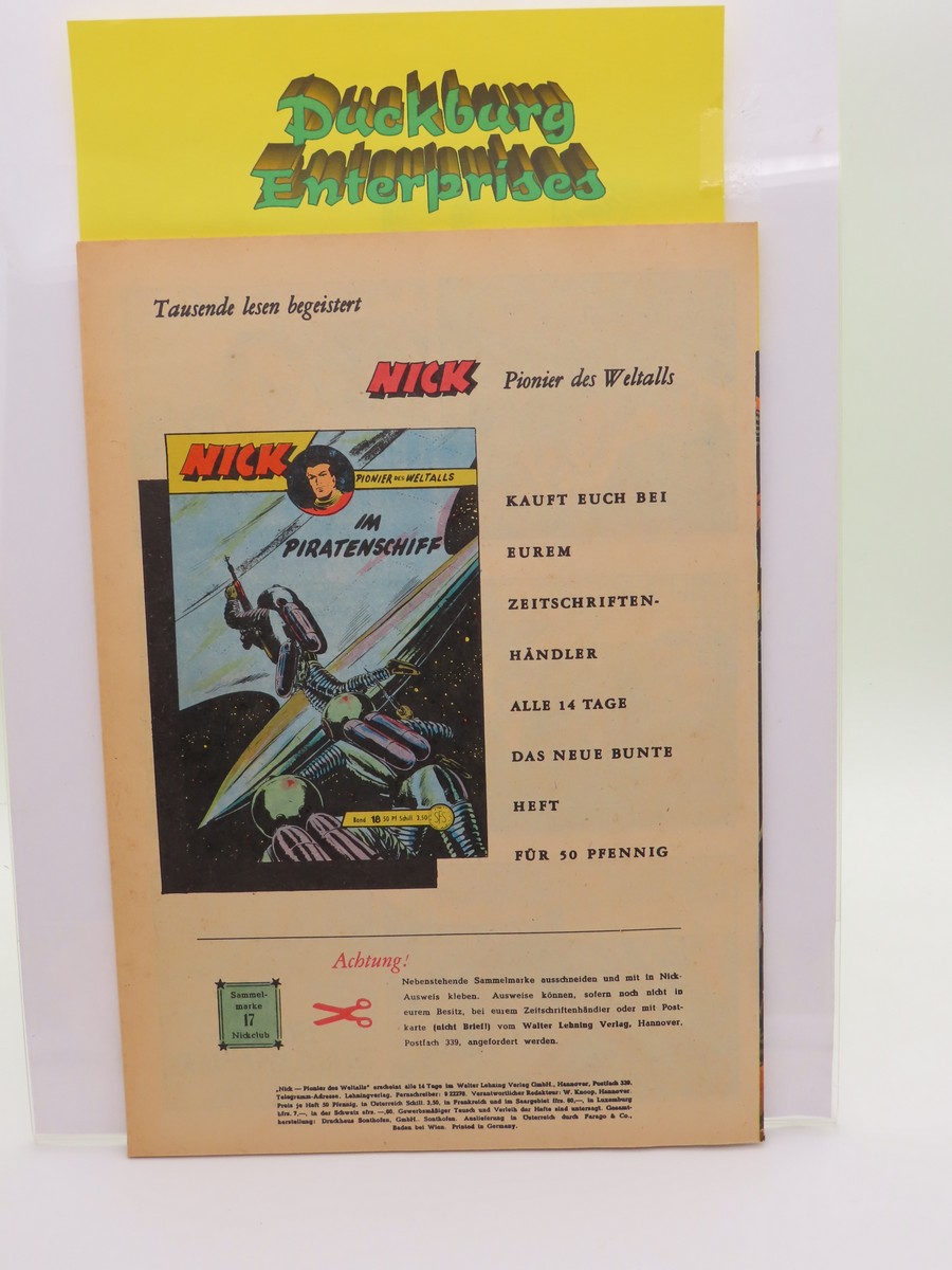 NICK  Großband Nr.  17  Lehning im Zustand (0-1). 197985