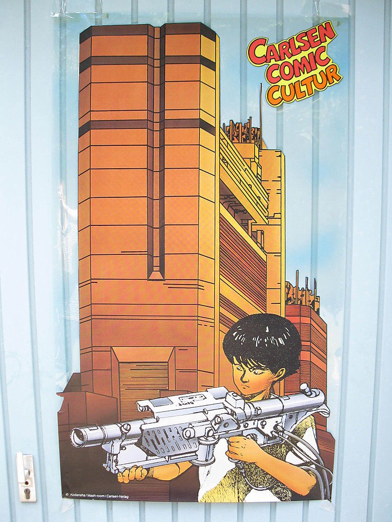 Fensterfolie AKIRA Werbung vom Carlsen Verlag 25170 Fensterfolie AKIRA Werbung vom Carlsen Verlag 25170
