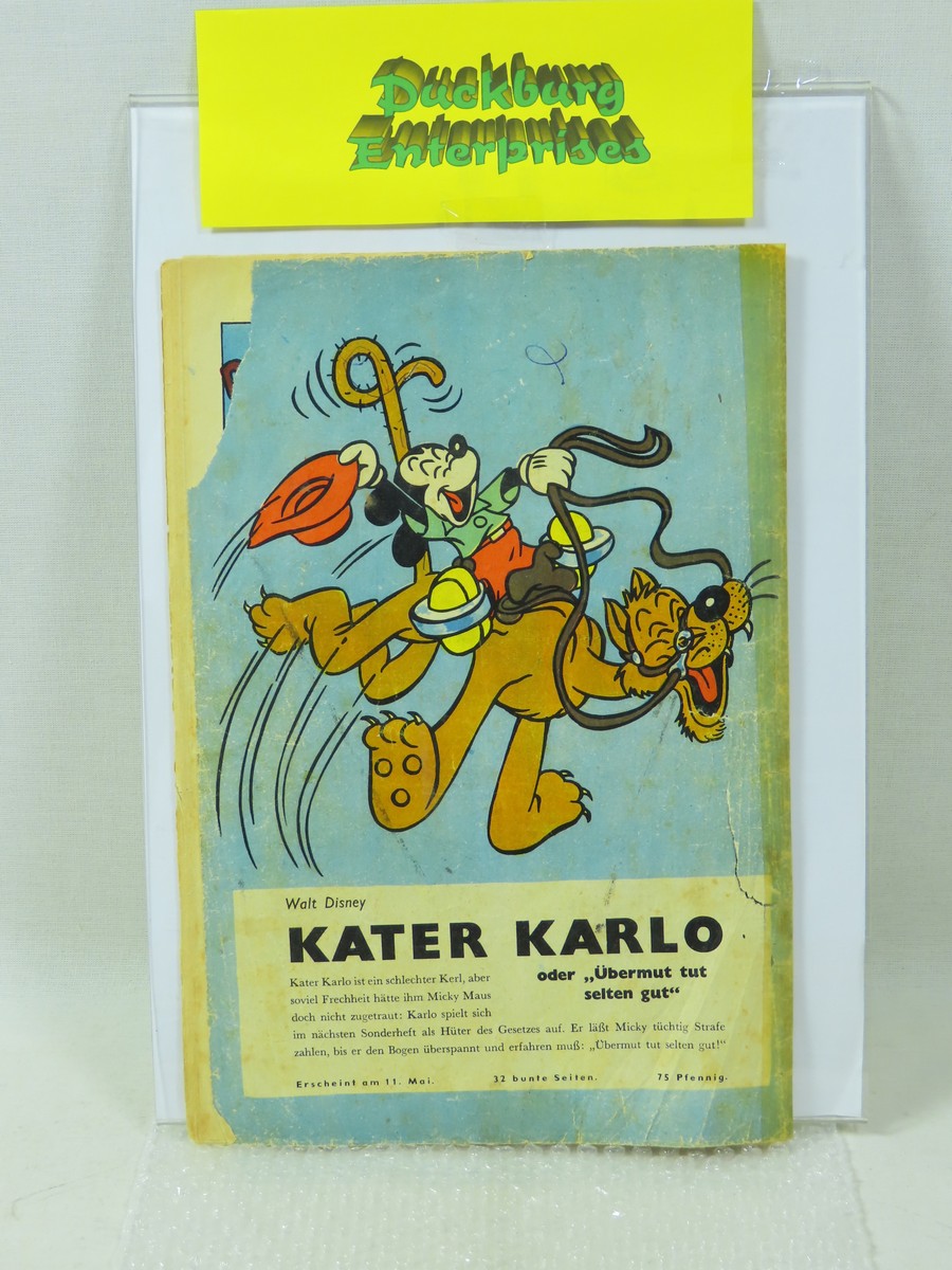 Micky Maus 1955/ 5 vom Mai 1955   Ehapa im Zustand (4). 157701