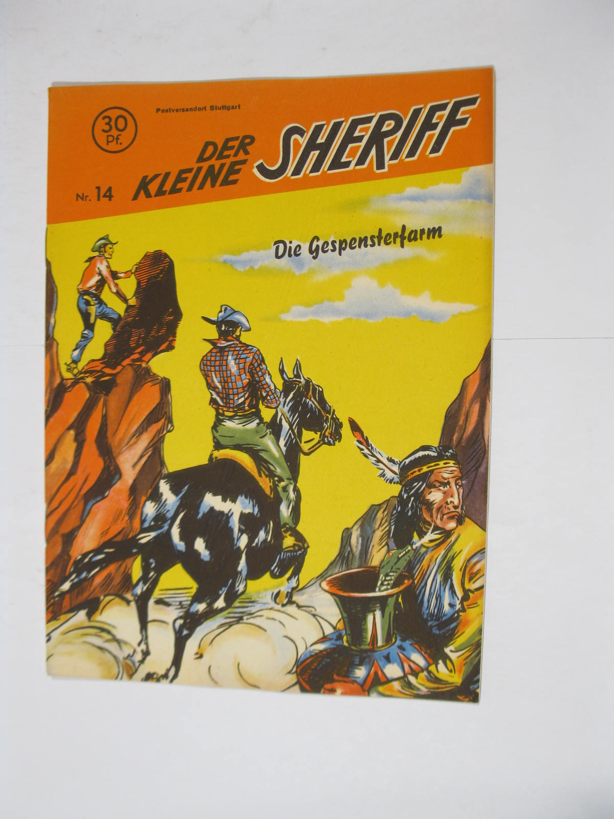 kleine Sheriff Nr. 14 Mondial Verlag im Zustand (1-2). 114567 kleine Sheriff Nr. 14 Mondial Verlag im Zustand (1-2). 114567