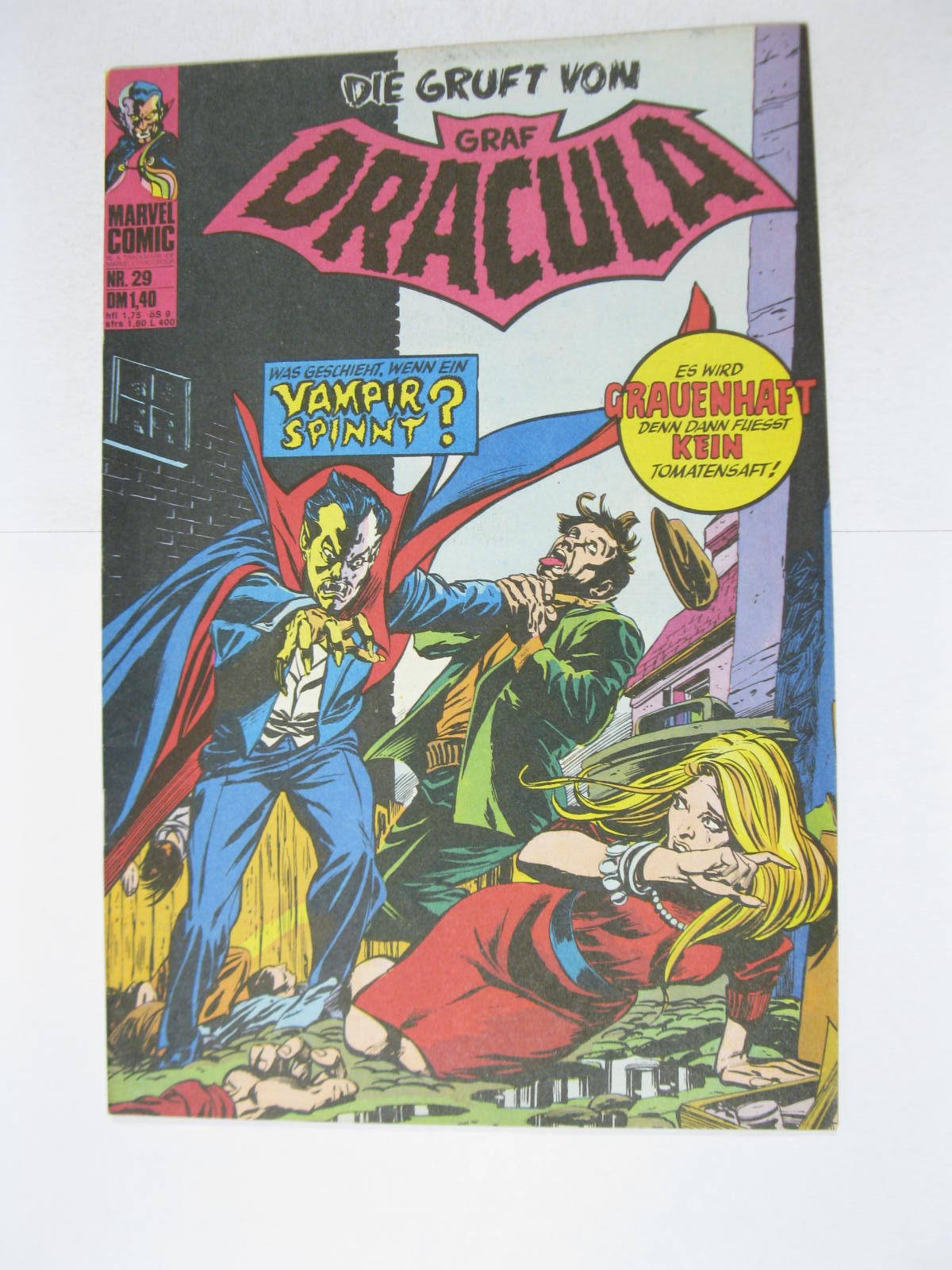 Dracula Nr. 29  Marvel Comic Williams im Z (1). 124503