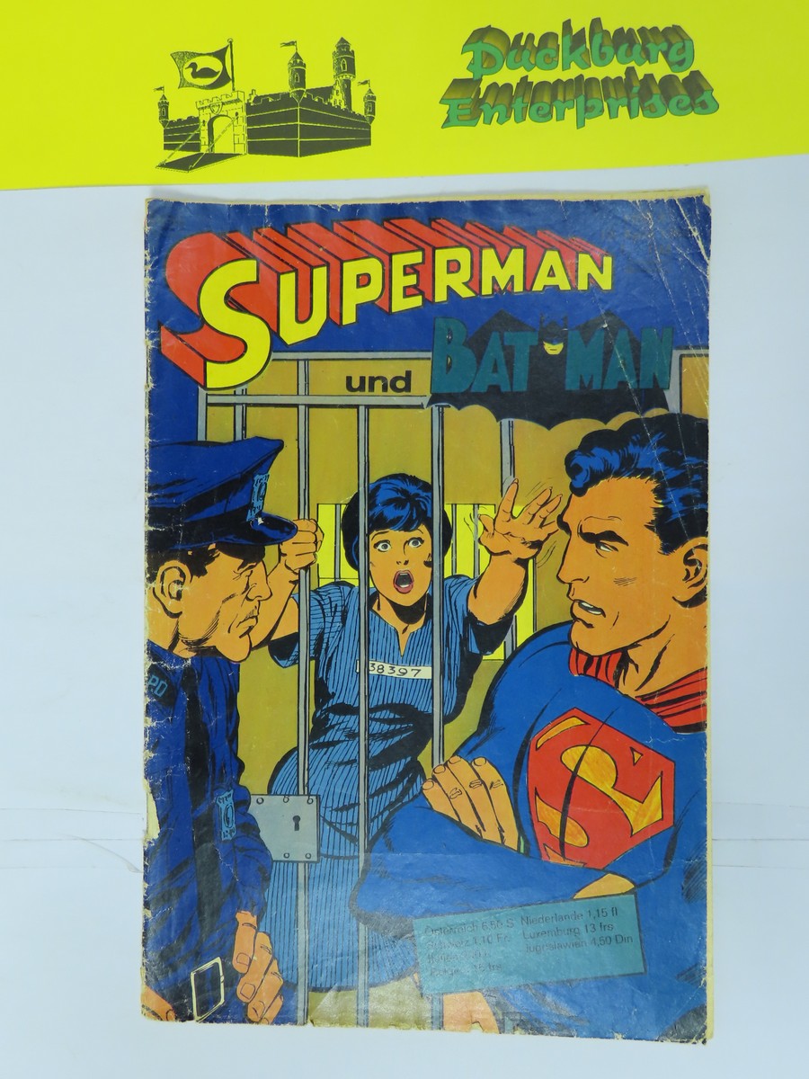 Superman Comic 1969/ 8 Ehapa im Zustand (2-3). 158121 Superman Comic 1969/ 8 Ehapa im Zustand (2-3). 158121