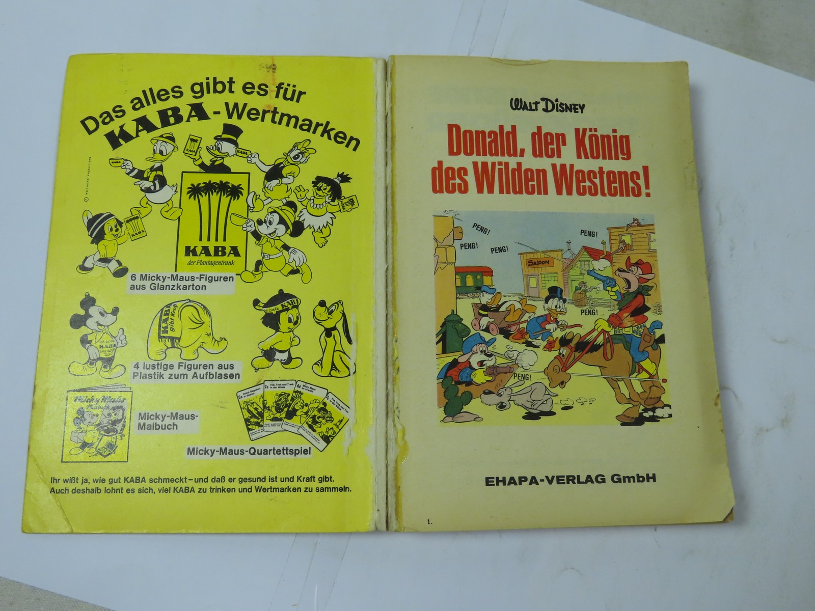 Donald Duck Lustiges Taschenbuch  Nr.  4 ERSTAUFLAGE  Ehapa im Z (3). 171389