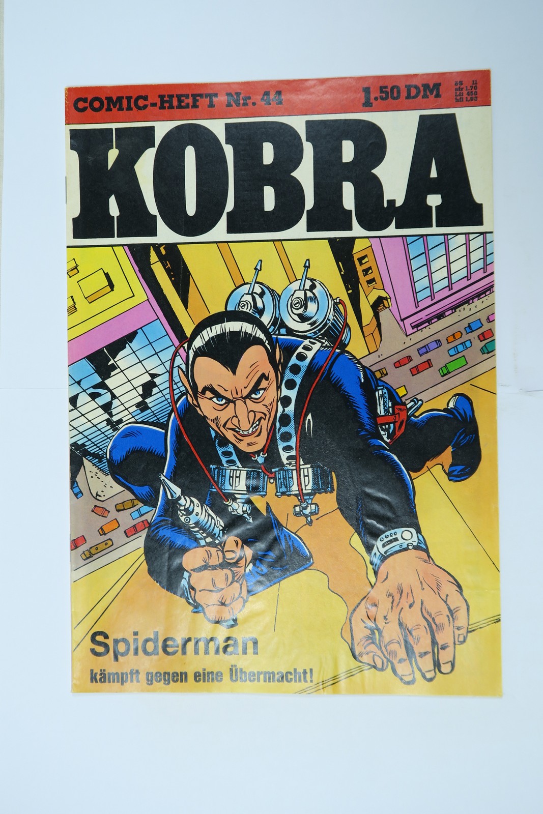 Kobra Comic 1976/44  Gevacur im Zustand (2). 145537