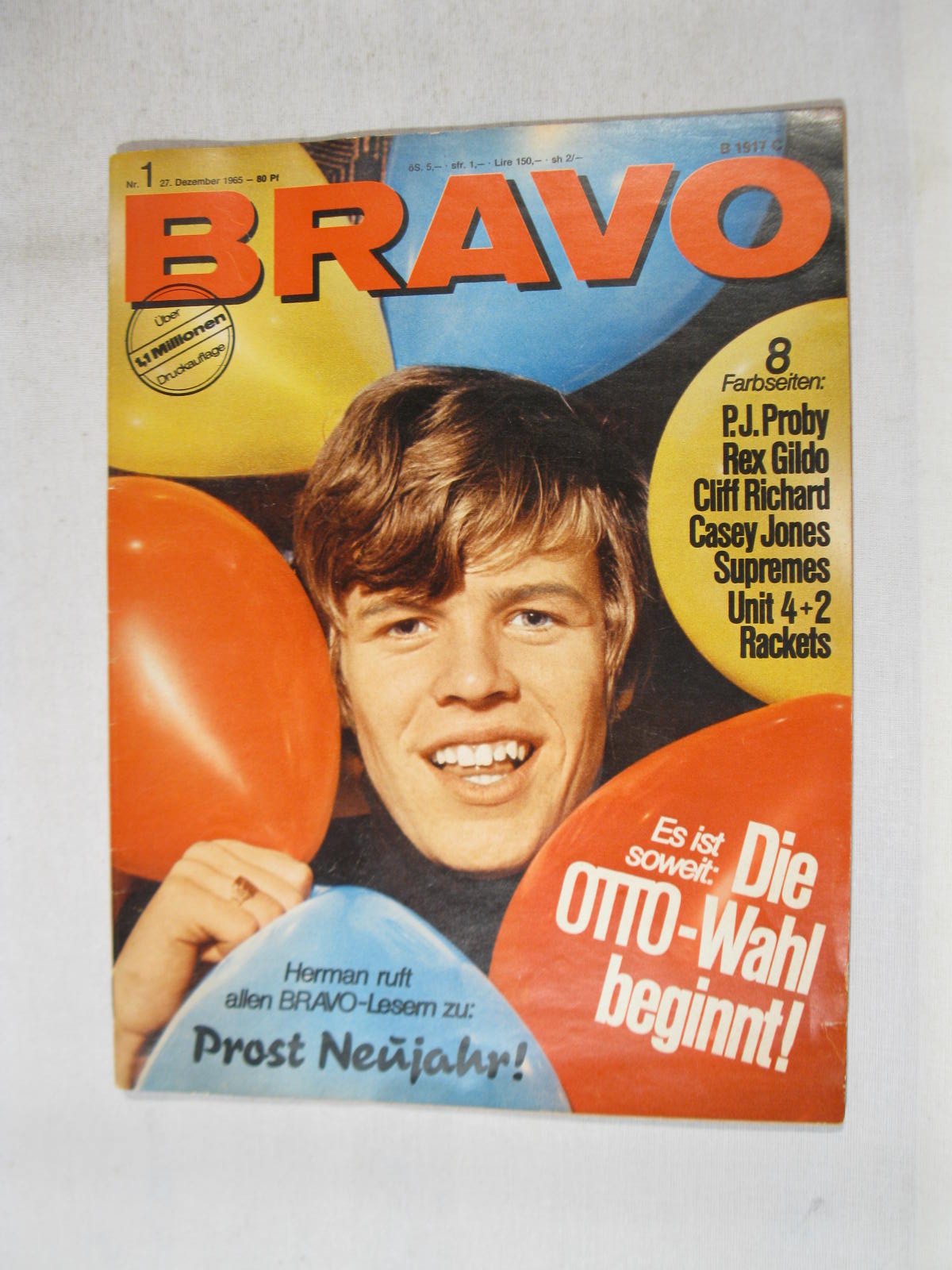 Bravo 1966/1 vom 27.12.1965 Beatles Starschnitt Rex Gildo Supremes 116039 Bravo 1966/1 vom 27.12.1965 Beatles Starschnitt Rex Gildo Supremes 116039