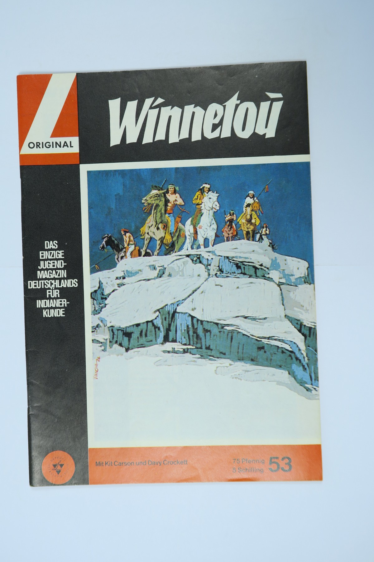 Winnetou 53 Lehning Vlg. (Karl May) im Z (1/1-2). 144753 Winnetou 53 Lehning Vlg. (Karl May) im Z (1/1-2). 144753