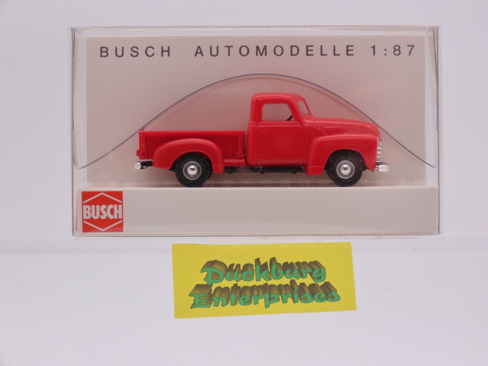 Busch 48200 Chevrolet Pick up 1950 rot in OVP 1:87 187797 Busch 48200 Chevrolet Pick up 1950 rot in OVP 1:87 187797