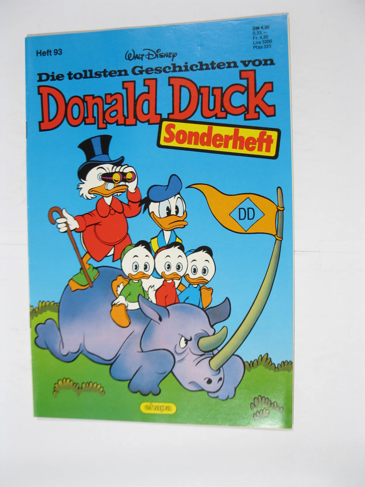 tollsten Geschichten von Donald Duck Nr. 93 Ehapa Vlg. im Z (1). 110795 tollsten Geschichten von Donald Duck Nr. 93 Ehapa Vlg. im Z (1). 110795