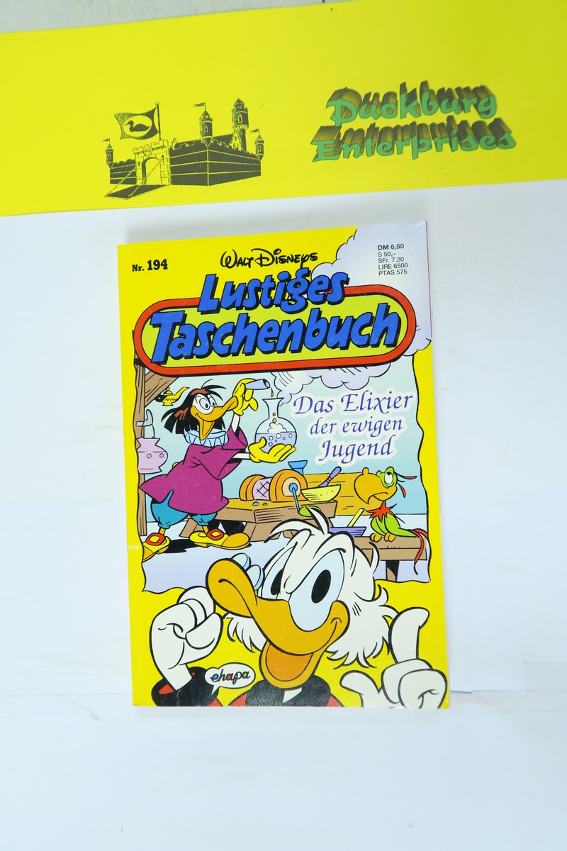 Donald Duck Lustiges Taschenbuch LTB Nr.194 ERSTAUFLAGE Ehapa (1). 154317 Donald Duck Lustiges Taschenbuch LTB Nr.194 ERSTAUFLAGE Ehapa (1). 154317