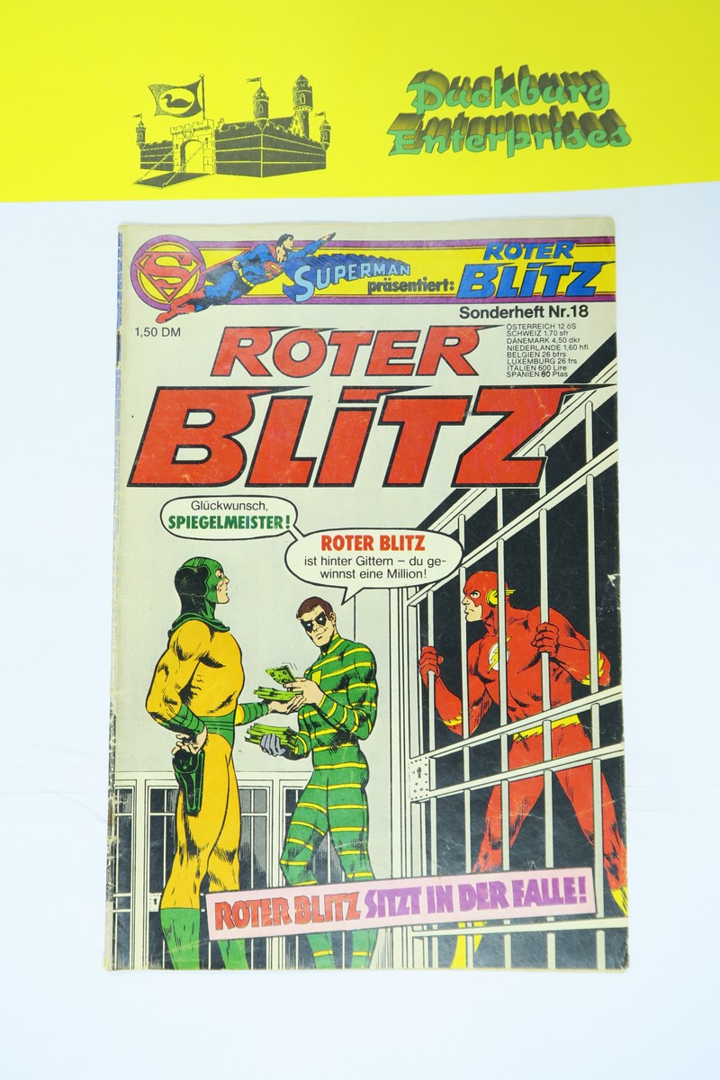 Roter Blitz Sonderheft Nr. 18  Ehapa im Zustand (2-3). 162125