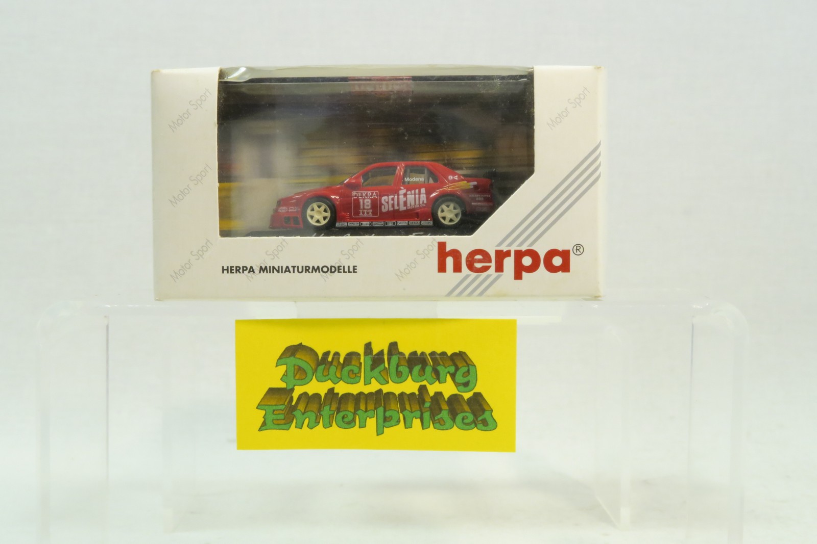 Herpa 1:87 PKW 036382 Alfa Romeo Hockenheim 1995 Modena in OVP 184321 Herpa 1:87 PKW 036382 Alfa Romeo Hockenheim 1995 Modena in OVP 184321