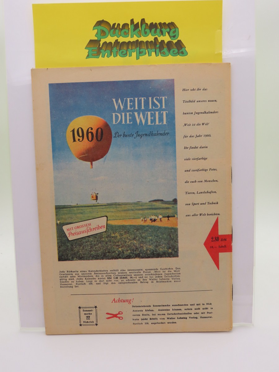 NICK  Großband Nr.  22  Lehning im Zustand (1/1-2 St). 197991
