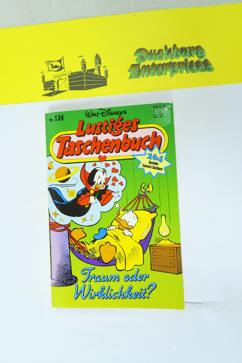Donald Duck Lustiges Taschenbuch LTB Nr.134 ERSTAUFLAGE Ehapa (1-2). 153937 Donald Duck Lustiges Taschenbuch LTB Nr.134 ERSTAUFLAGE Ehapa (1-2). 153937