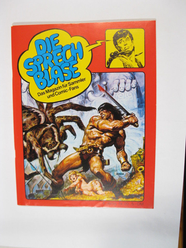 Sprechblase Nr.  20  mit BEILAGE  mit Inhaltsverzeichnis  Hethke Verlag 71733 Sprechblase Nr.  20  mit BEILAGE  mit Inhaltsverzeichnis  Hethke Verlag 71733