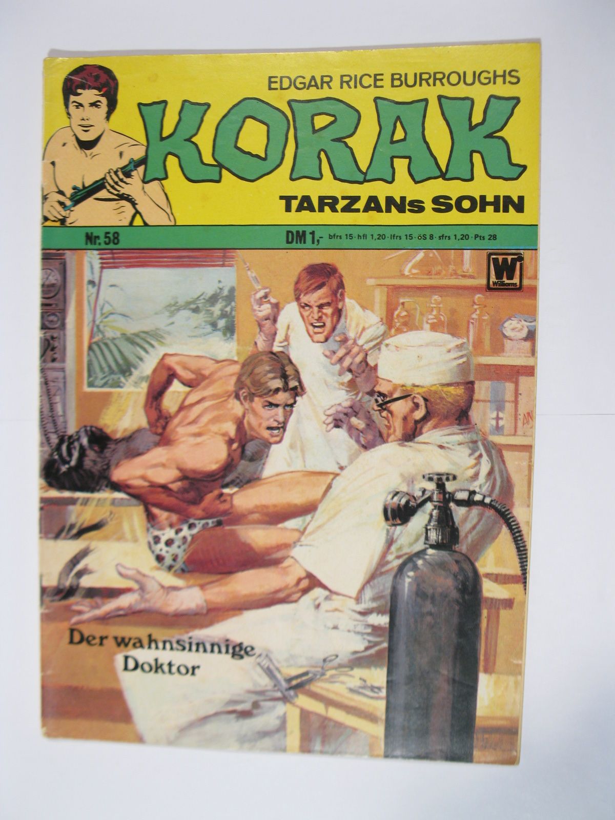 Korak, Tarzan Sohn Nr. 58 BSV Verlag im Zustand (2). 90411 Korak, Tarzan Sohn Nr. 58 BSV Verlag im Zustand (2). 90411