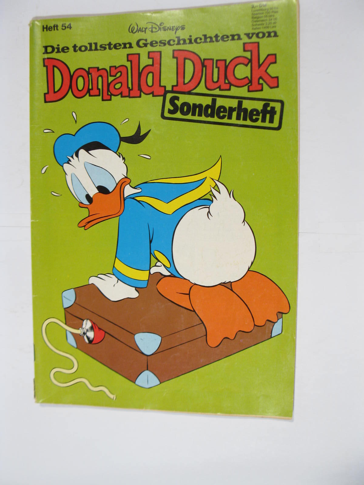 tollsten Geschichten von Donald Duck Nr. 54 Ehapa Vlg. im Z (1-2/2). 110705 tollsten Geschichten von Donald Duck Nr. 54 Ehapa Vlg. im Z (1-2/2). 110705