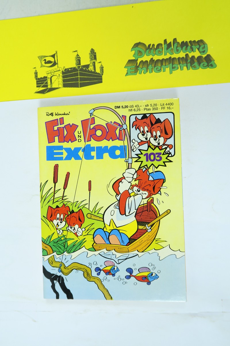 Fix und Foxi Extra Taschenbuch Nr.103 Kauka Gevacur Verlag im Z (1/1-2). 156241 Fix und Foxi Extra Taschenbuch Nr.103 Kauka Gevacur Verlag im Z (1/1-2). 156241