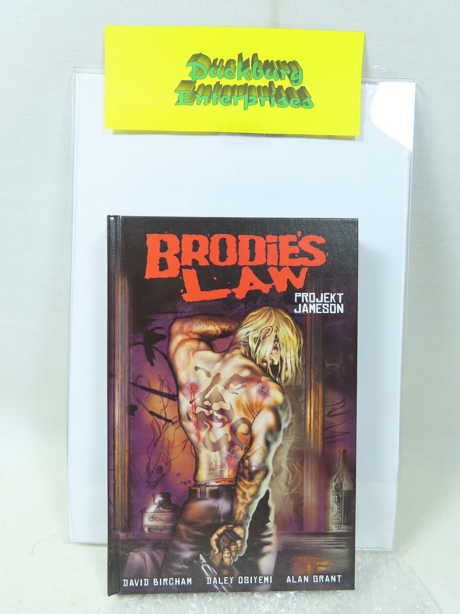 Brodies Law - Projekt Jameseon HC Comic Cross Cult im Zustand (0-1/1). 190647 Brodies Law - Projekt Jameseon HC Comic Cross Cult im Zustand (0-1/1). 190647