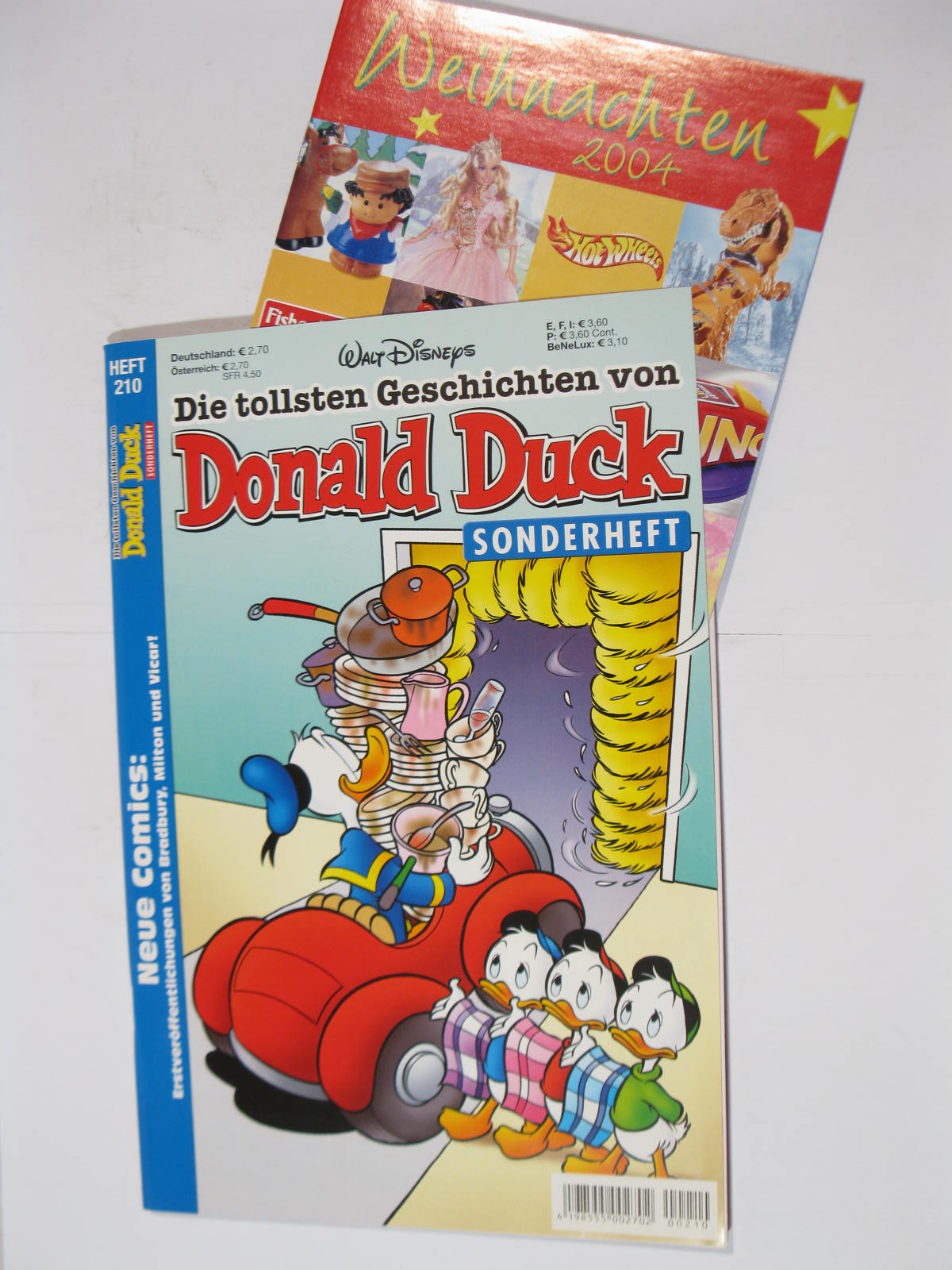 tollsten Geschichten von Donald Duck Nr.210 Ehapa Z (0-1 mit Beilage ). 111031 tollsten Geschichten von Donald Duck Nr.210 Ehapa Z (0-1 mit Beilage ). 111031
