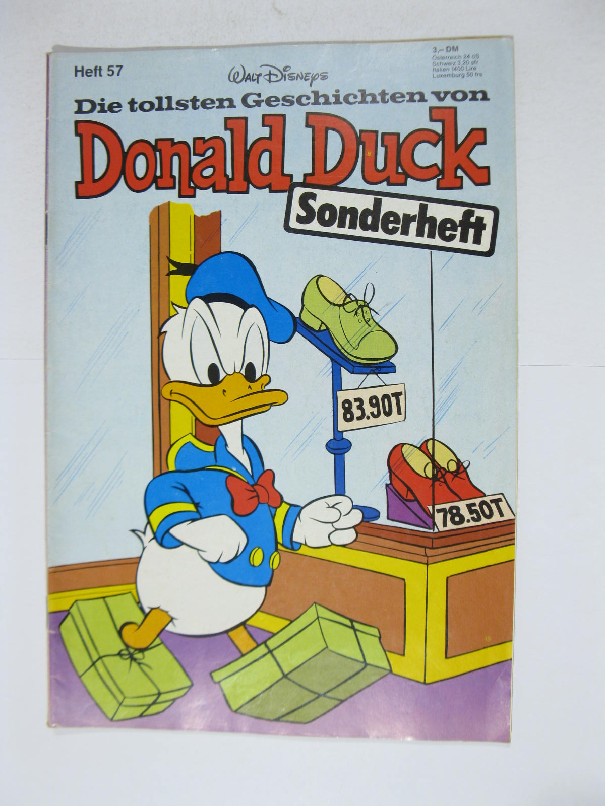 tollsten Geschichten von Donald Duck Nr. 57 Ehapa Vlg. im Z (1-2). 122289 tollsten Geschichten von Donald Duck Nr. 57 Ehapa Vlg. im Z (1-2). 122289