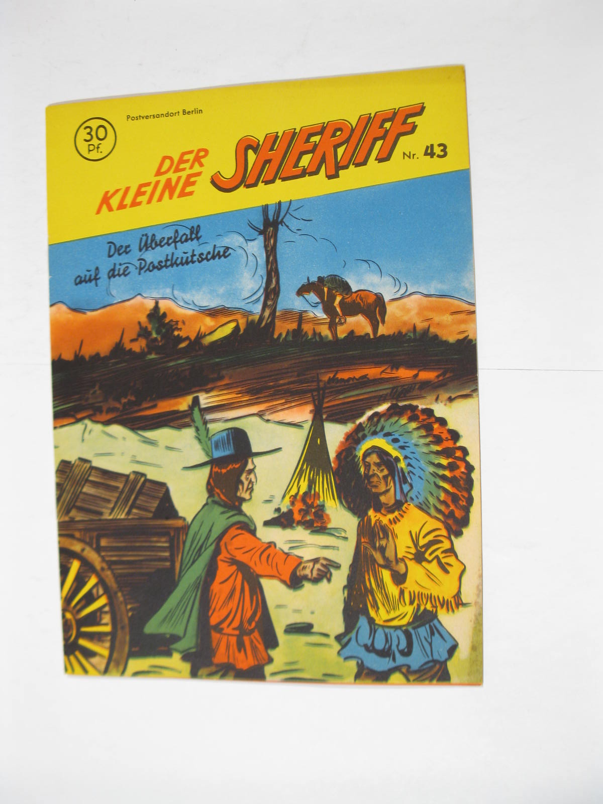 kleine Sheriff Nr. 43 Mondial Verlag im Zustand (1/1-2). 114583 kleine Sheriff Nr. 43 Mondial Verlag im Zustand (1/1-2). 114583