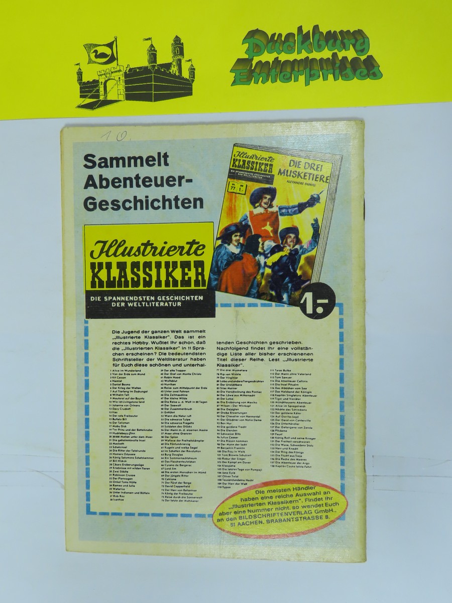 Illustrierte Klassiker    196 / 1.Aufl. BSV im Zustand (2). 158103