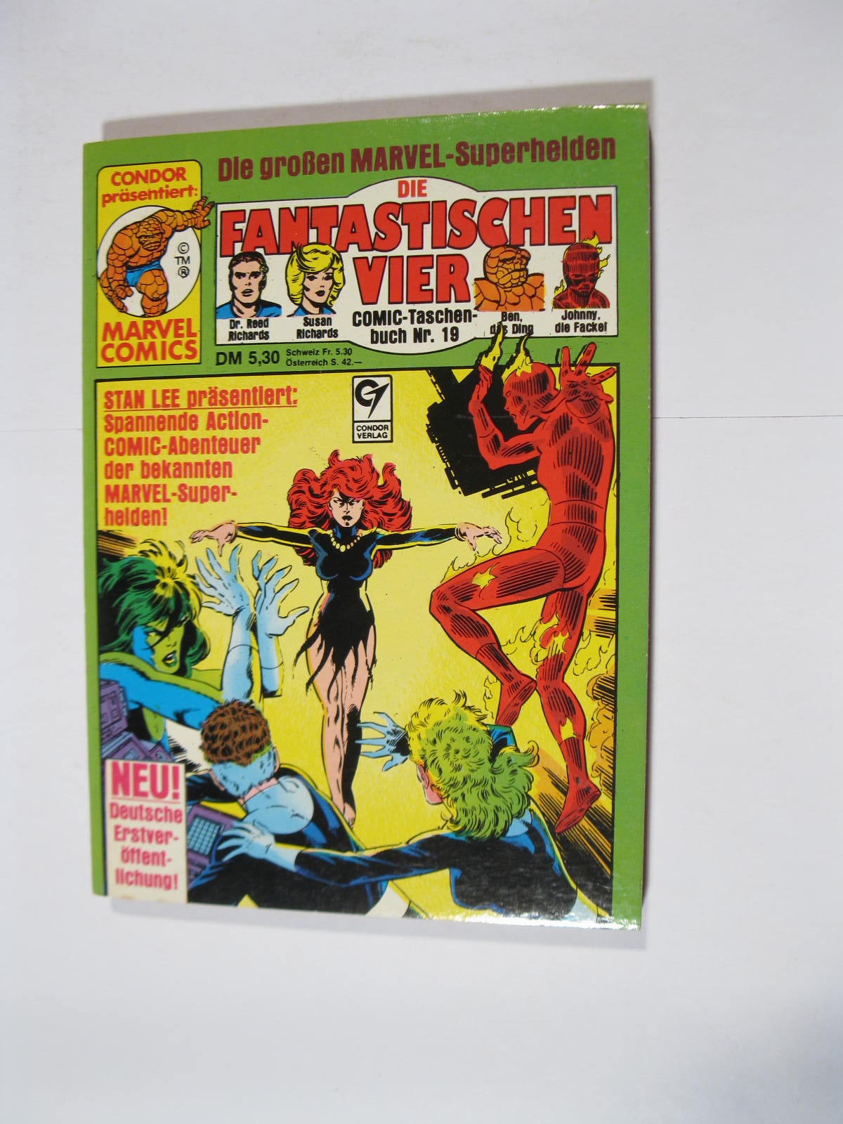 Fantastischen Vier Nr. 19 Marvel Condor Taschenbuch im Z(1). 111947 Fantastischen Vier Nr. 19 Marvel Condor Taschenbuch im Z(1). 111947