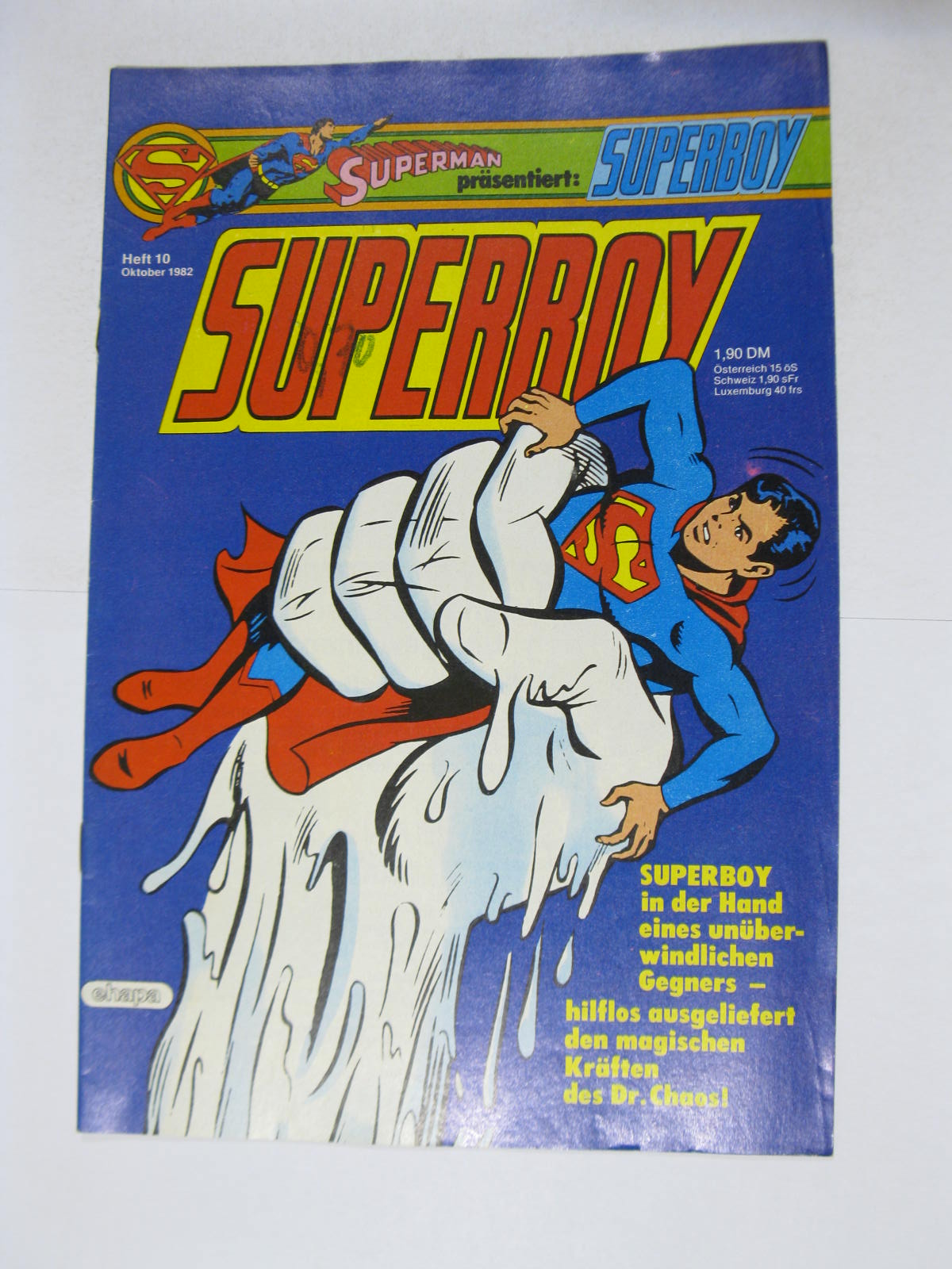 Superboy Nr. 1982/ 10 Ehapa im Zustand (2 NZ). 124069 Superboy Nr. 1982/ 10 Ehapa im Zustand (2 NZ). 124069