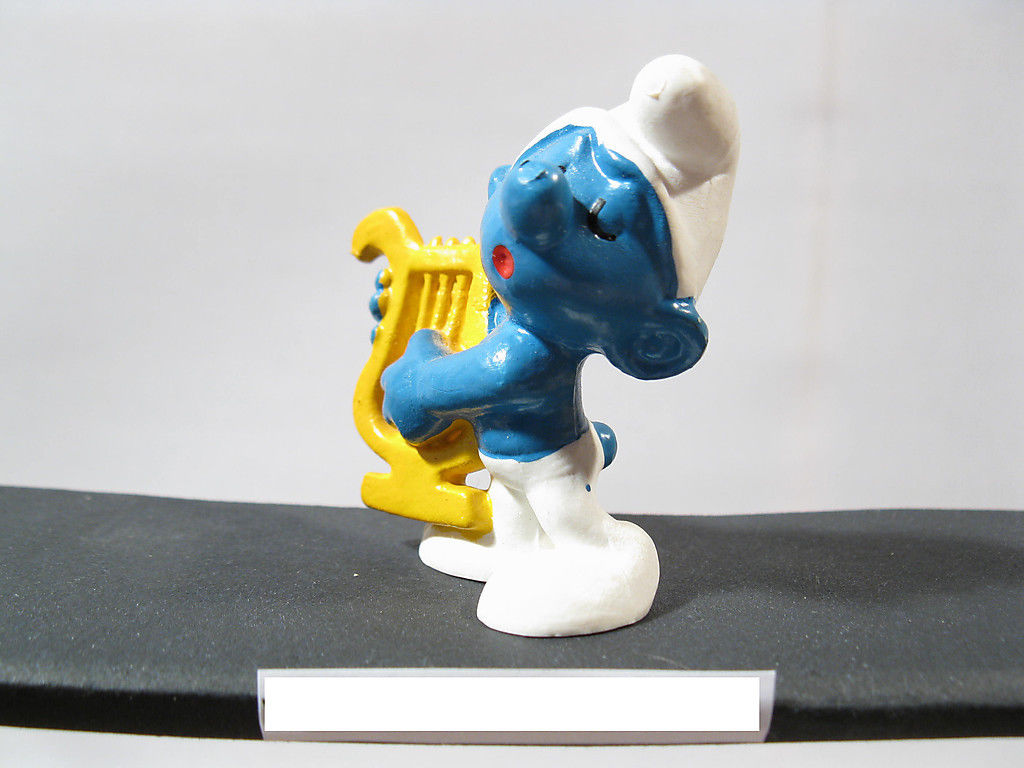 Harfen Schlumpf Variante 26c Schleich # 20070 smurf puffi schtroumpf 27305+ Harfen Schlumpf Variante 26c Schleich # 20070 smurf puffi schtroumpf 27305+