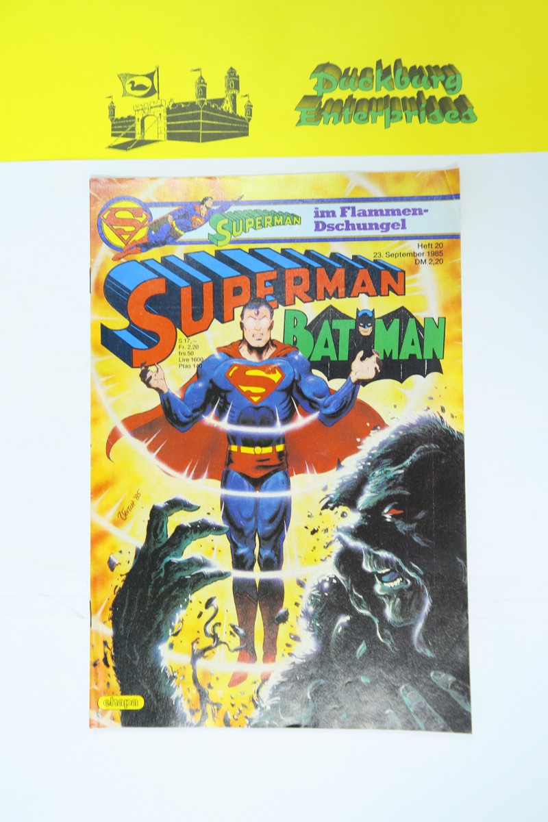 Superman Comic 1985/20 Ehapa im Zustand (1-2). 153685 Superman Comic 1985/20 Ehapa im Zustand (1-2). 153685