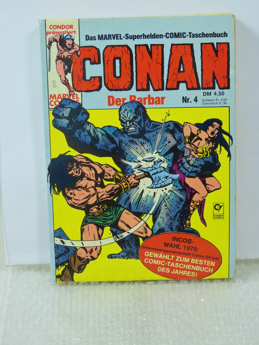 Conan Nr. 4  Marvel Condor Taschenbuch im Z (3). 195145