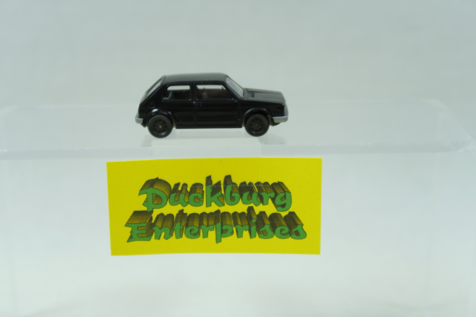 Fleischmann 1:87 PKW x VW Golf 1 Ladegut für Autotransporter schwarz lose 170917