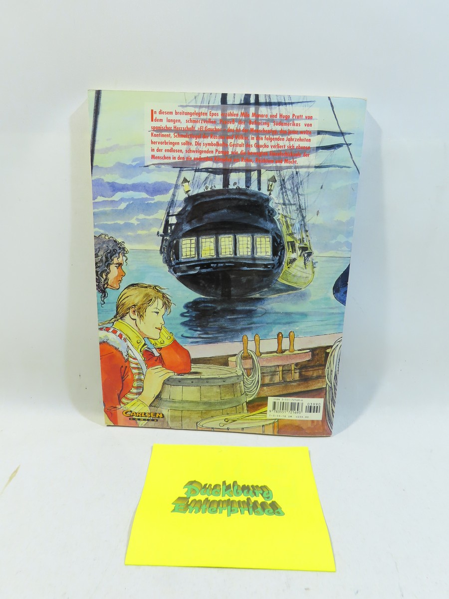 El Gaucho v. Pratt / Manara Sc von 1995   Carlsen im Zustand (1-2). 157507