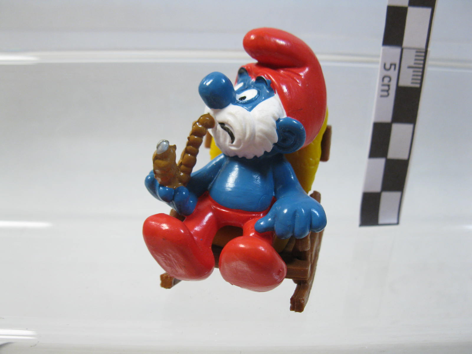Papa im Schaukelstuhl lose Super Schlumpf Schleich Hongkong 40228 smurf 131407 Papa im Schaukelstuhl lose Super Schlumpf Schleich Hongkong 40228 smurf 131407