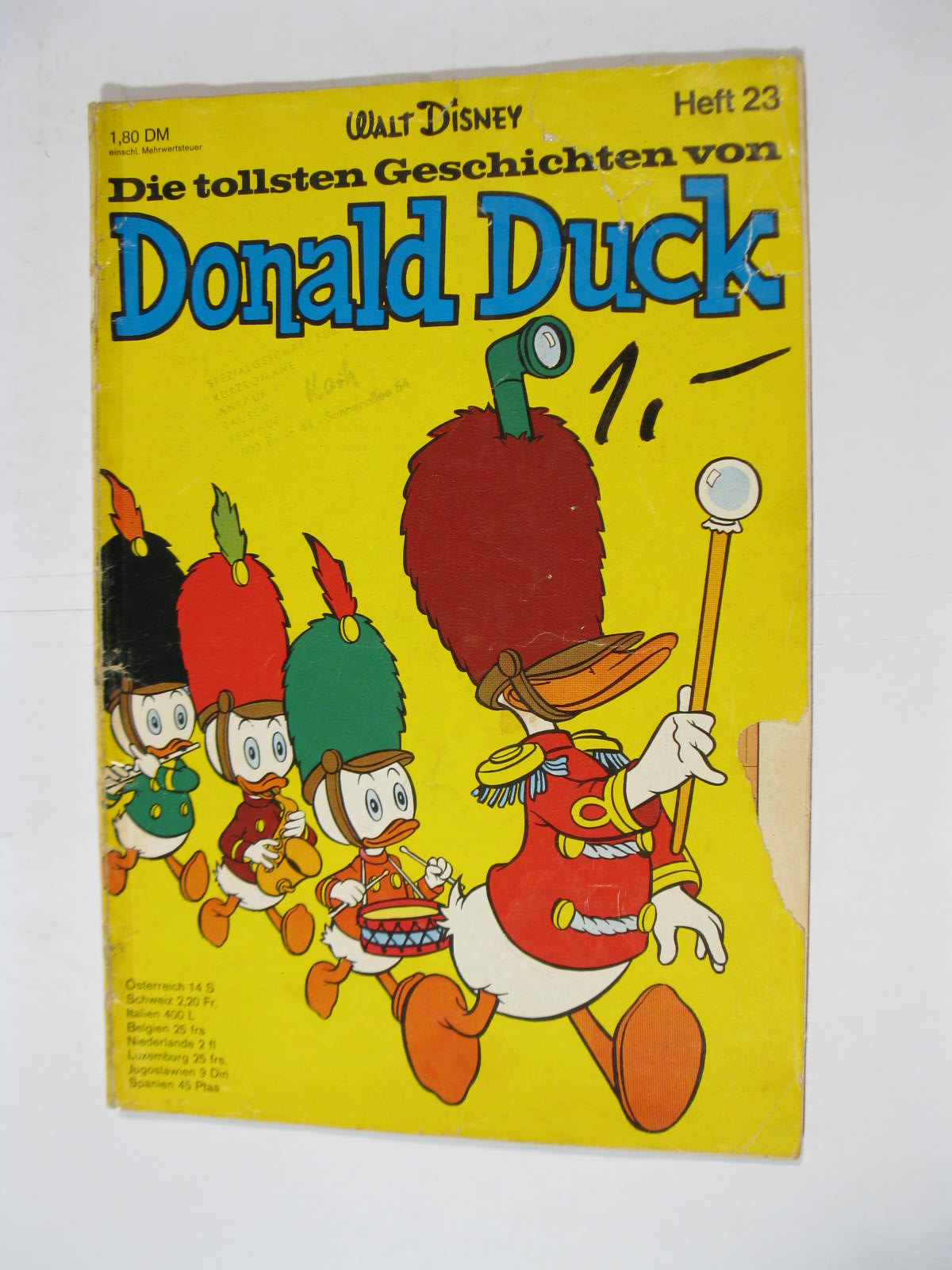 tollsten Geschichten von Donald Duck Nr. 23  Ehapa Vlg. im Z (3 T). 110641