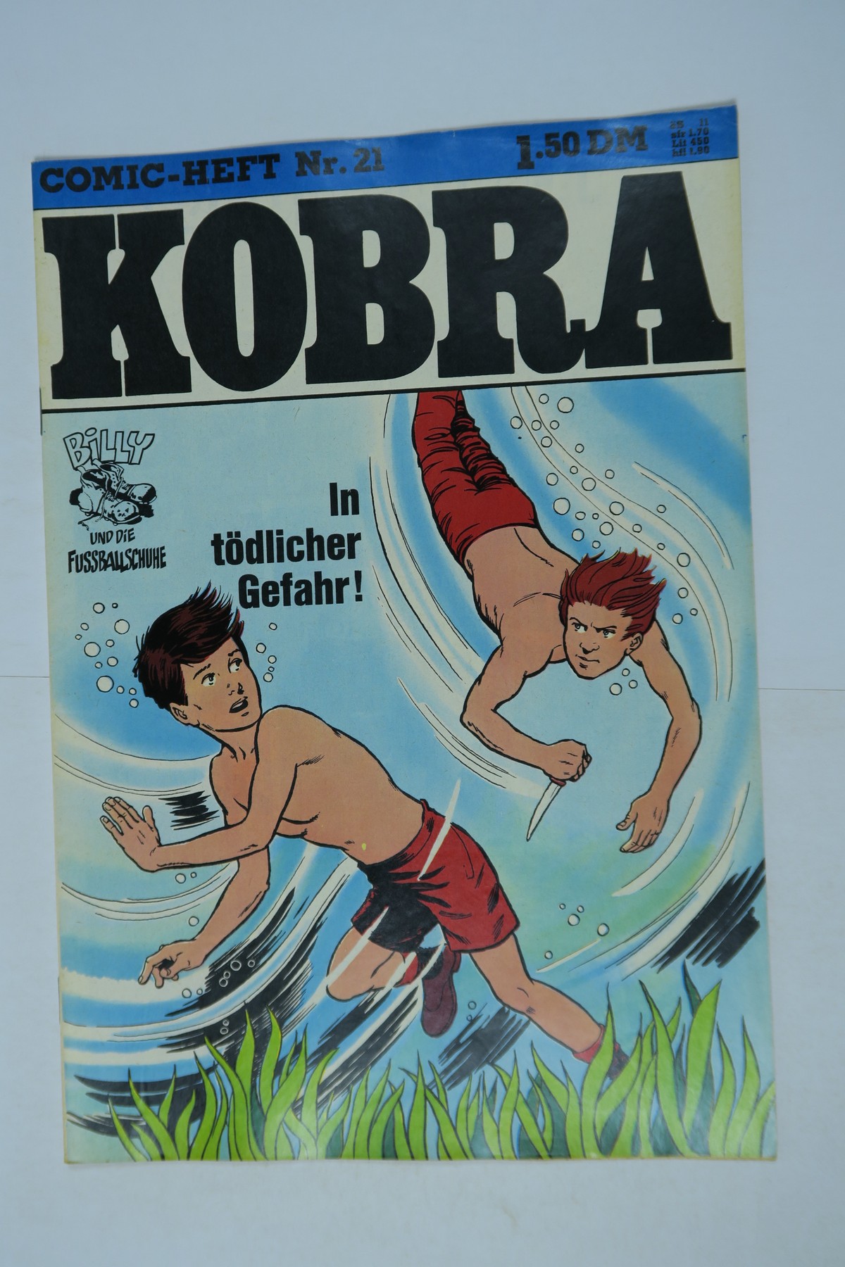Kobra Comic 1976/21   Gevacur im Zustand (1). 140689